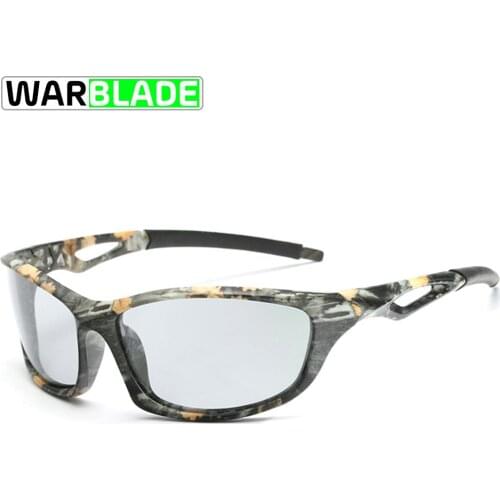 Cycling Mens Photochromic Polarized Sunglasses Camo Driving Eyewears for Men Women Driver UV400 fietsbril gafas ciclismo