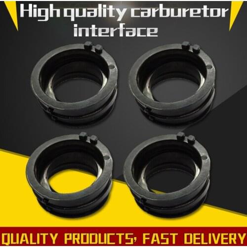 4pcs Carburetor Interface Manifold Intake Glue For Honda CBR900RR CBR 900 RR CBR900 RR CBR954RR 2000 2001 2002 2003 CBR954 RR