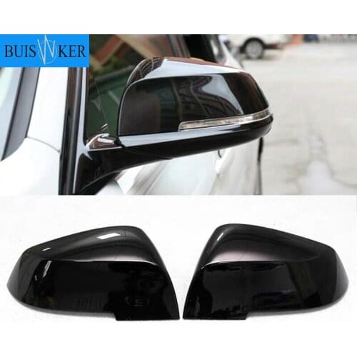 For BMW Series 1 2 3 4 X1 M 220i 328i 420i F20 F21 F22 F23 F30 F32 F33 F35 F36 X1 E84 M2 F87 1 Pair Rearview Mirror Cover Cap