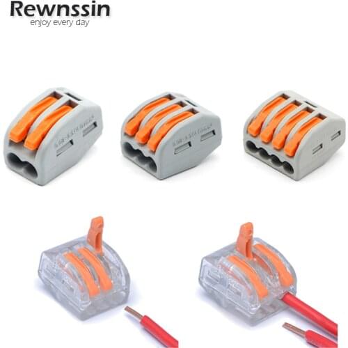 Electrical Connectors Wall Plugs And Sockets Wire Terminal Block Push-in Touch Switch Terminal Block Wire Connector