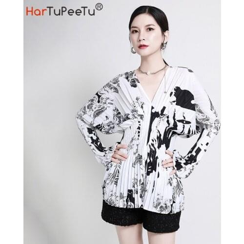 HARTUPEETU Women's Oversized Shirts