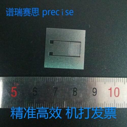 Interdigitated Electrode Mask Mask Stainless Steel Slit Plate