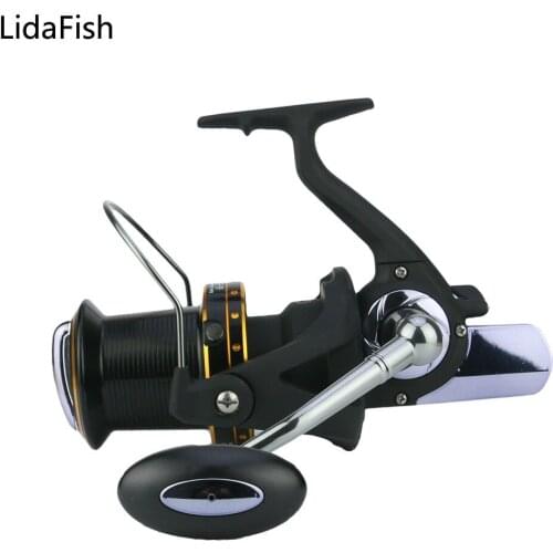 LidaFish GH6000-10000 Full Metal Spool Spinning Reels 13+1BB Saltwater Surf Long Casting Sea Fishing Reel