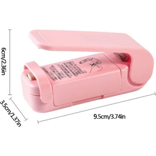 M17F Handheld Sealing Machine for Food Snack Accessories Heat Sealer for Travel Potato Chip Bags PVC Bags for Office