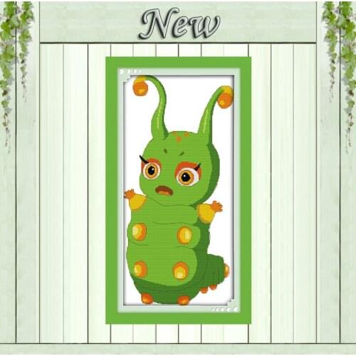 Cute Tangbao Fairy cartoon diy decor painting counted print on canvas DMC 11CT 14CT Cross Stitch kits embroidery needlework Sets