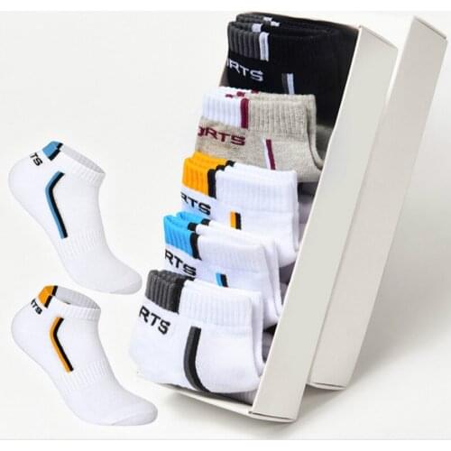 10 Pair High Quality Men Ankle Socks Breathable Cotton Sports Socks Mesh Casual Athletic Summer Thin Cut Short Sokken Size 38-48