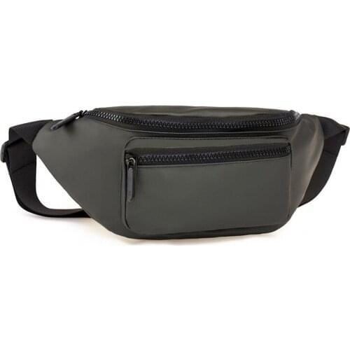 New Mens Outdoor Trendy Waist Bag Business Commuter Messenger Bag Oxford Mens Personal Cloth Chest Bag Cross Body Bag