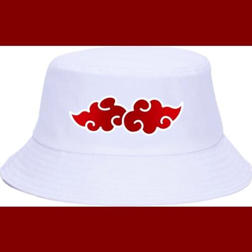 Japanese Anime Double Cloud Prevent Waste Their Fisherman Cartoon Unisex Bucket Hat Panama Hat