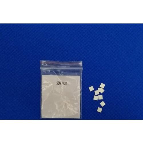 Piezoelectric Ceramic Plate Transducer 5*5*0.5 mm - PZT5 Ultrasonic Sensor Energy/Electricity harvesting Sheet Pressure Sheet