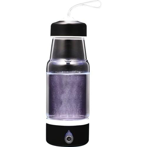 Portable Hydrogen Generator Ionizer For Pure H2 Rich Hydrogen Water Bottle Hydrogen Rich Drink Hydrogen Water USB Charging