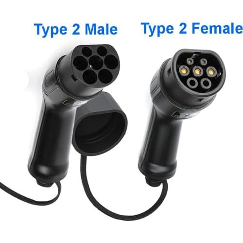 EV Car Handle Connectors Adapter Plug IEC62196 J1772 Electic Vehicle Goods Accessories Charging Electric Car Batteries