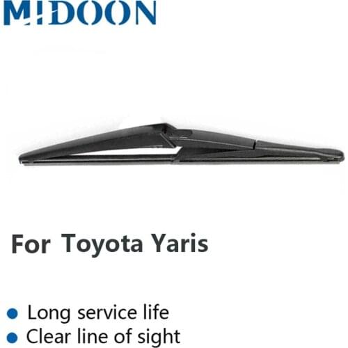 MIDOON Wiper 12" Rear Wiper Blade For Toyota Yaris P9 Hatchback French Bulit 2005-2011 Windshield Windscreen Rear Window 2006