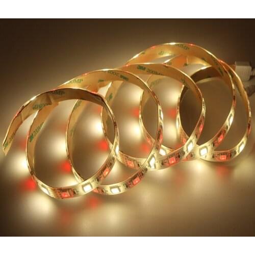 2m dc12v 5050 RGBWW waterproof LED Strip60led/m +12v 2a power supply+40key RGBW Controller decoration TV background light Outfit