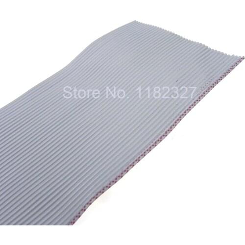 10 meters/lot) Flat Flex Ribbon Cable 40Pin 1.0mm 10 meters grey color IDC flat cable