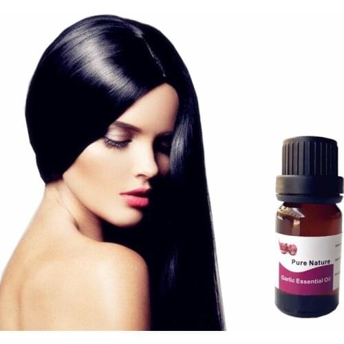 10ml Brand Multi-functional Hair & Scalp Treatments Hair Care Pure Nature Garlic Oil Hair Essential Oil For Dry Hair Types