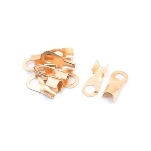 10pcs 150A Cable Tube Passing Through Crimp Copper Connector Terminal