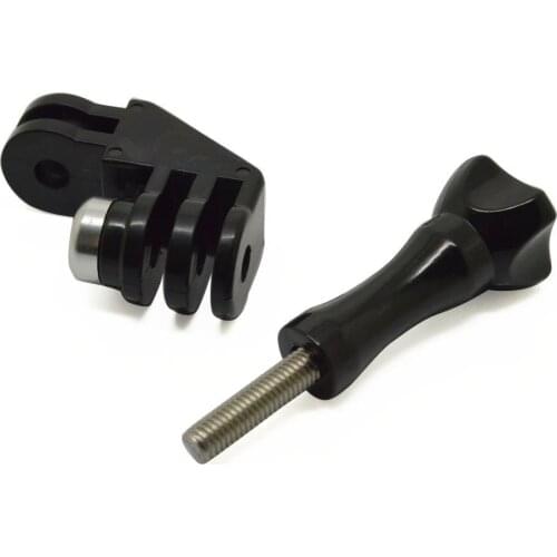 90 Degree Arm Adapter Tripod Mount Thumb Screw For GoPro Hero 7/6/5/4/3+ Yi 4K SJCAM Sj4000 EKEN H9 Action Camera Accessories