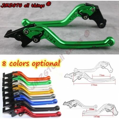Aluminum CNC Adjustable Motorcycle Brake Clutch Lever For KAWASAKI Ninja400 & Z400 & Ninja125 & Z125