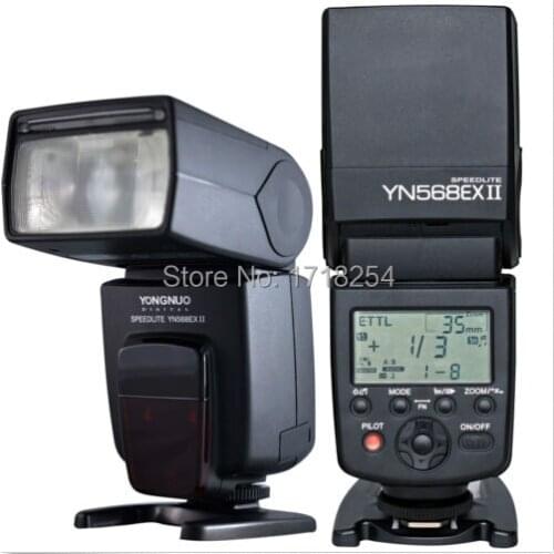 YONGNUO YN-568EX II Wireless Flash Speedlite for Canon 1Dx 1Ds 1D 5DIII 5DII 5D 7D2 700D 650D 600D 6D