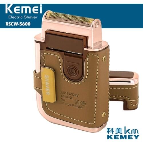Kemei Rechargeable Electric Shaver Beard Shaver Machine Trimmer Face Care Men Shaving Electric Razor Hair Trimmer
