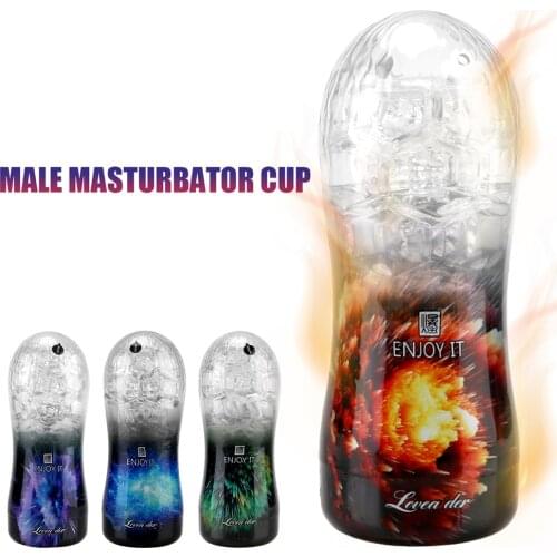 Masturbating Stimulation Realistic Tight Vagina Adult Endurance Exercise Vacuum Pocket Cup for Men Male Masturbator Cup