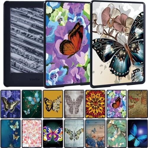 Tablet Case for Amazon Kindle Paperwhite 1/2/3/4/All-new Kindle (10th Gen) 2019/8th Gen 2016 Cover Case + Free Stylus