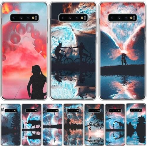 The beauty of love at sunset Phone Case For Samsung GalaxyA90 A71 A70 A51 A50 A41 A40 A30 A21 A10 A9 A8 A7 A6Plus M30S A20E A01