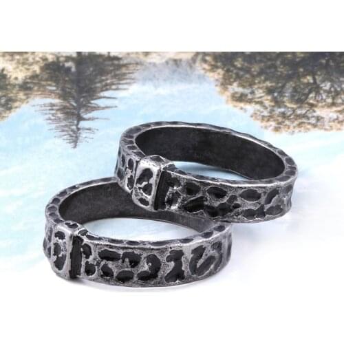 SG Fashion TV Series A Rings Outlander Themed Charm Rings Handmade Retro Round Finger Rings For Women Men Fans Jewelry Gift