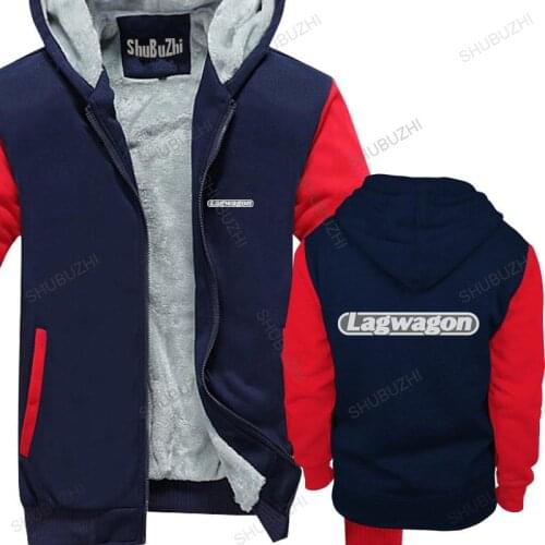 Cotton man hoodies winter jacket LAGWAGON SILVER LOGO warm coat men shubuzhi sweatshirt fleece hoody male warm coat