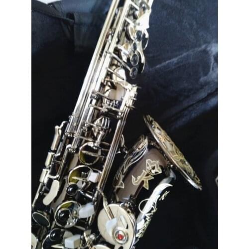 Real Picture Black NickeI Copy Germany JK SX90R Keilwerth Alto Saxophone Professional Musical Instrument With Sax Mouthpiece