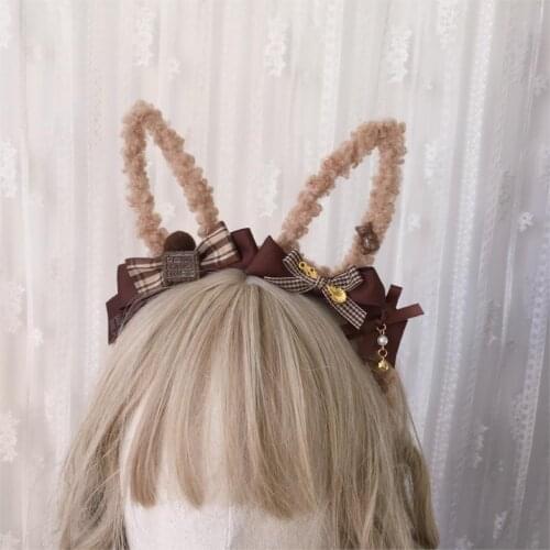 The Original Lolita elements bear ear rabbit ear KC hair hair hoop Lolita style