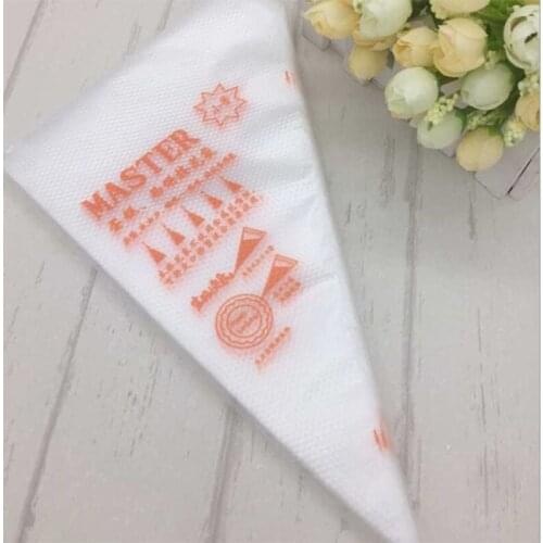 ANGRLY100 PCS Small Size Disposable Piping Bag Icing Fondant Cake Cream Decorating Pastry Tip To Cake Decorating Tool Bakeware