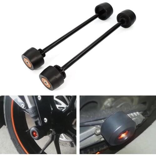 Motorcycle Front and Rear Fork Sliders Crash Protector For Husqvarna 701 Supermoto VITPILEN 701 KTM 690 SMC 690 Duke Supermoto R