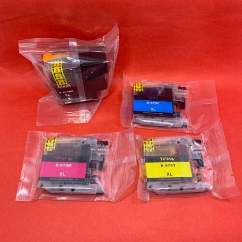YOTAT 1set Compatible ink cartridge LC679 LC675 LC 679 LC679XL for Brother MFC-J2320 MFC-J2720 printer