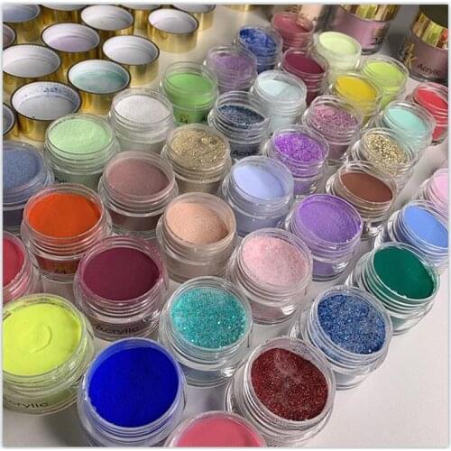 90Pots /90Colors 2-in-1 Acrylic & Dip Powder Collection 2020 NEW! 10G Pot Acrylic Powder Fruity Ever Expanding Solid Collection