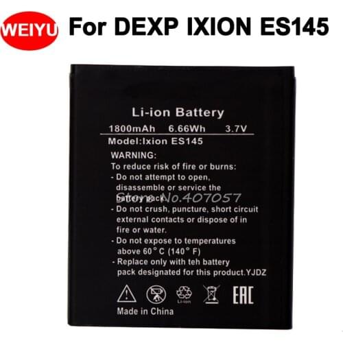 For DEXP IXION ES145 Battery 1800mAh Accumulator