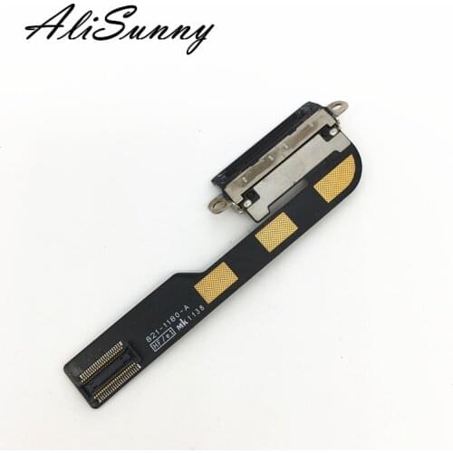 AliSunny 5pcs Charging Flex Cable for iPad 2 3 Charger Port USB Dock Connector Replacement Parts