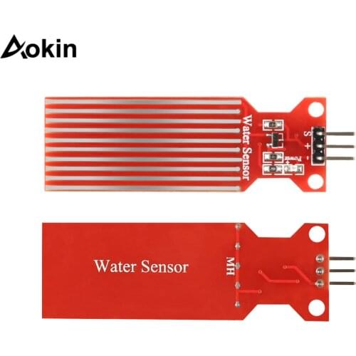 5PCS Water Level Sensor Liquid Water Droplet Depth Detection Sensor for Arduino
