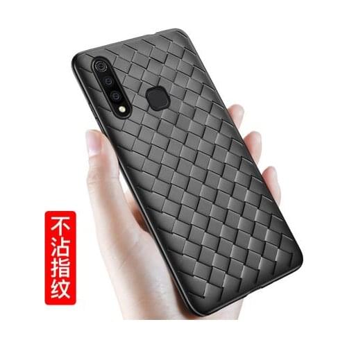 For VIVO Z5X Case Luxury BV Grid Weaving Slim Protective back cover case for vivo z5x z5 X vivoz5x full cover phone shell