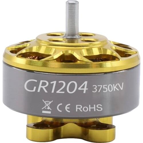 GEPRC GR1204 3750KV 5000KV brushless motor for 105-110mm Whoop Drone and Toothpick Drone High efficiency and smooth