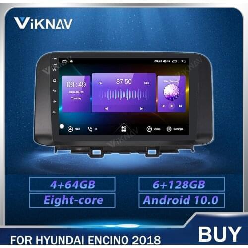2din Android Head Unit Auto Radio GPS Navi car stereo radio touch screen 128g For Hyundai Encino 2018 Car multimedia Player