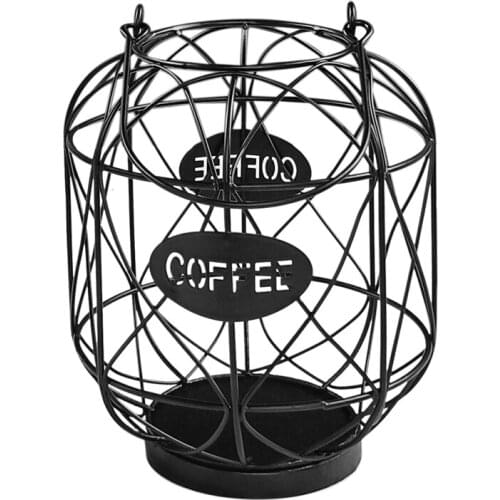 Coffee Capsule Storage Basket Cup Holder Mug Shape Coffee Pod Holder Storage Organizer for Counter Coffee Bar