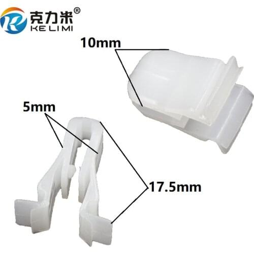 KE LI MI 100Pcs Auto Car Interior Console Instrument Panel Dash Dashboard Rivet Fastener Clip