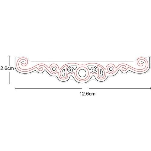 Lace Strip Border metal cutting dies Scrapbooking dies cuts Diy craft paper knife mould blade punch stencils dies Embossing Dies