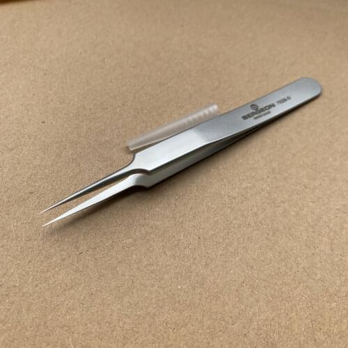 Profession Watch Repair Tool Bergeon 7026-5 tweezer 110mm in length Super fine points for hairsprings