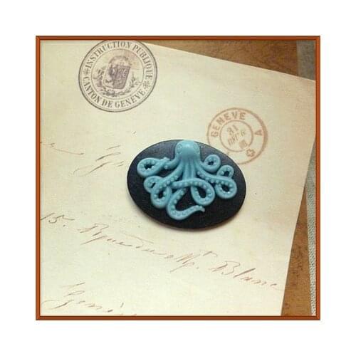 Cake Mold Relief Fondant Mold Silicone Octopus Sugarcrafts Cake Soap Candle Chocolate Molds Accessories Moulds Silicone Rubber