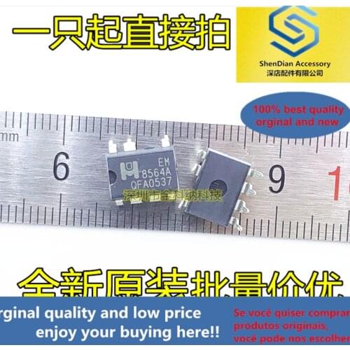 10pcs only orginal new EM8564A 8564A DIP7 pin power chip can be used for straight shooting