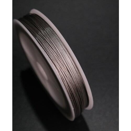 100 Meters, 0.3mm/0.4mm/0.5mm SS304 Stainless Steel Wire rope structure 1*7