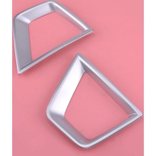 2pcs Chrome ABS Front Side Cover Turn Signal Light Lamp Cover Trim Fit for Jeep Renegade 2019-2020