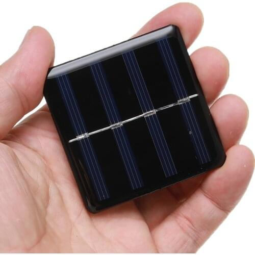 2V 80mA130mA Mini Solar Panel Cell Silicon Epoxy Power Charge Module Solar System DIY For Battery Solar Panel Phone Chargers